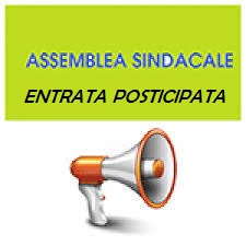 : Organizzazione per assemblea sindacale– mercoledì 14 dicembre 2022–