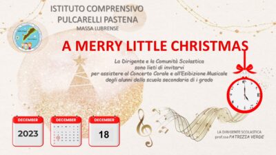 “A Merry little Christmas” 18 dicembre 2023